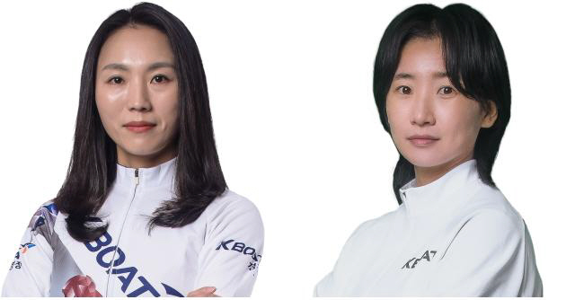 안지민(6기, A2)-김인혜(12기, A1). 사진제공=국민체육진흥공단