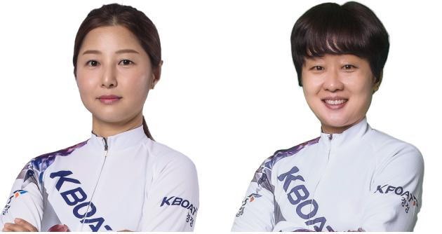 손지영(6기, A2)-박정아(3기, A2) 사진제공=국민체육진흥공단