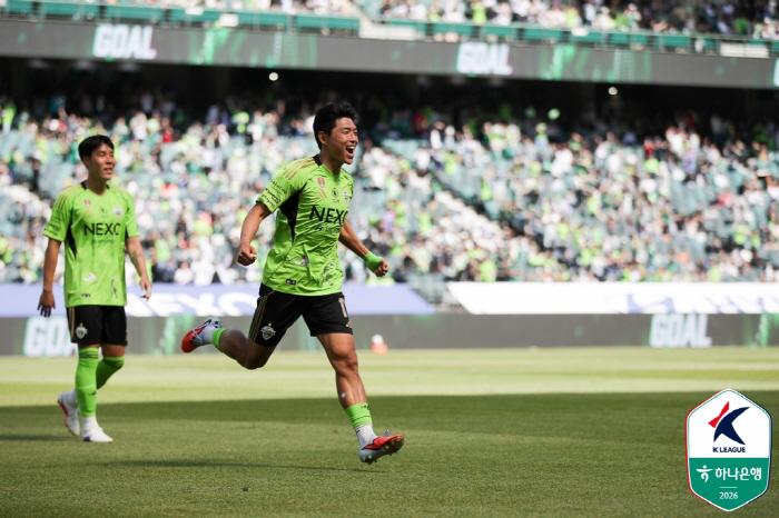첫 골을 터트린 김승섭 사진제공=한국프로축구연맹
