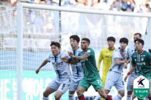 [현장 리뷰]'아무도 웃지 못했다' 대전-인천, 공방전 끝 0-0 무승부
