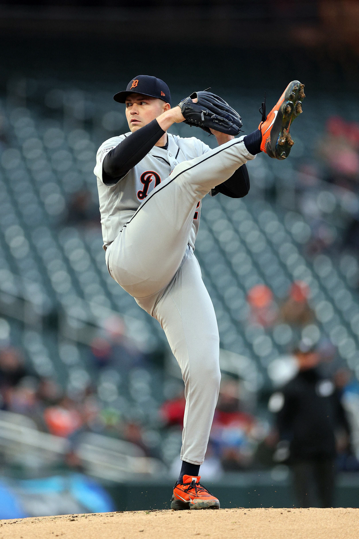 MINNEAPOLIS, MINNESOTA - APRIL 07: Tarik Skubal #29 of the Detroit Tigers delivers a pitch against the Minnesota Twins in the second inning at Target Field on April 07, 2026 in Minneapolis, Minnesota. David Berding/Getty Images/AFP (Photo by David Berding / GETTY IMAGES NORTH AMERICA / Getty Images via AFP)