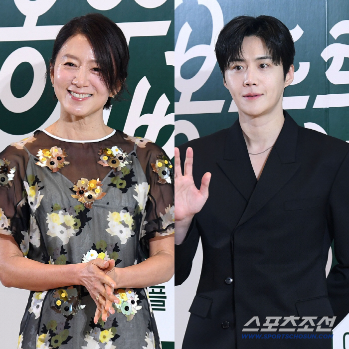 '봉주르빵집' 김희애 "쉬는 날, 김선호 연극 보러 갔다…그렇다고 돈독하진 않아"