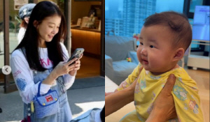 ‘냉동배아 이식’ 이시영, 둘째 얼굴 최초 공개 “엄마 쏙 닮은 또렷 이목구비”