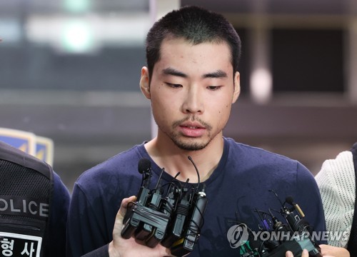 2023년 8월 발생한 '분당 흉기 난동 사건' 피의자 최원종 [연합뉴스 자료사진]