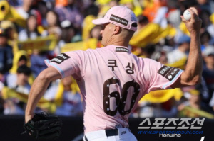 149km 1실점 합격. 데뷔전 다친 외인투수 16일 복귀각. 그런데 쿠싱 떠나면 마무리는?[대전 포커스]