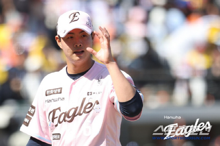 한화 이글스 박준영이 10일 대전 LG전에 선발등판해 5이닝 무실점을 기록했다. 사진제공=한화 이글스
