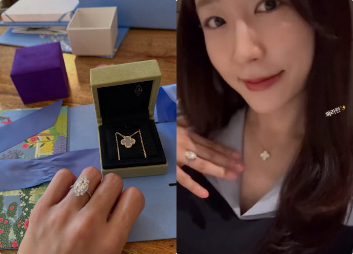 27기 상철, ♥'변호사' 23기 영숙과 결혼하나..다이아링+명품 목걸이 프러포즈 "모든날 함께"