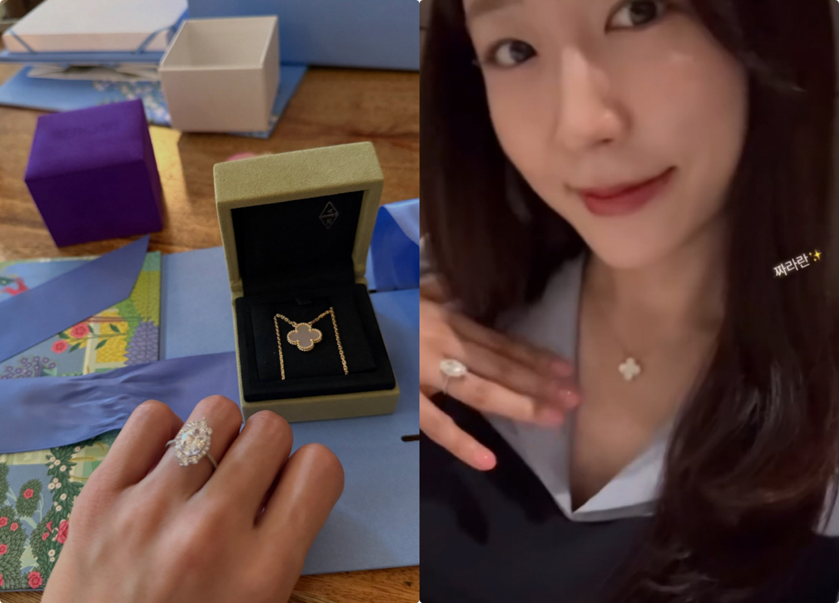 27기 상철, ♥'변호사' 23기 영숙과 결혼하나..다이아링+명품 목걸이 프러포즈 "모든날 함께"