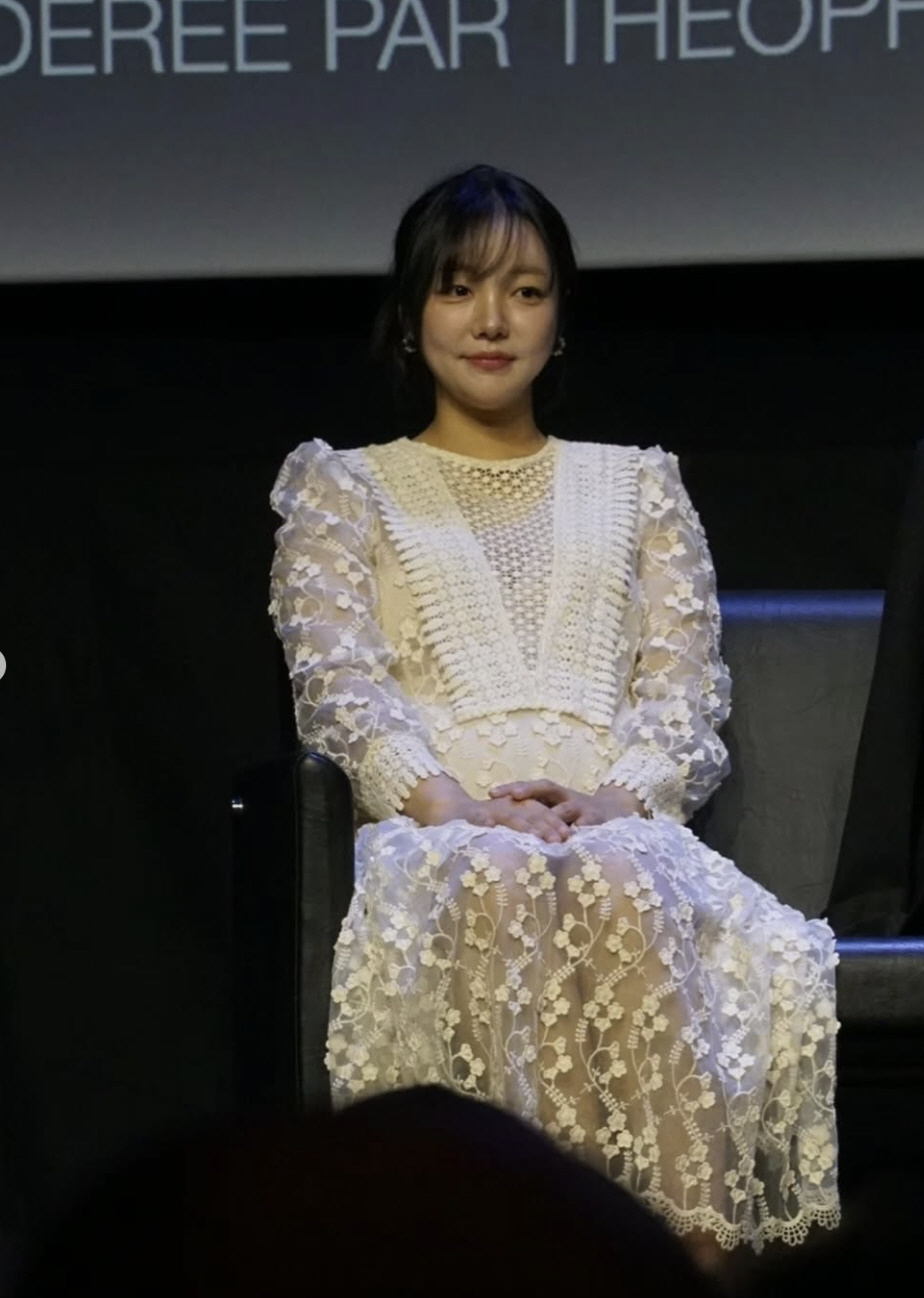 '김기리♥' 문지인, 입덧 지옥에도 우아한 드레스 자태…칸 빛낸 D라인