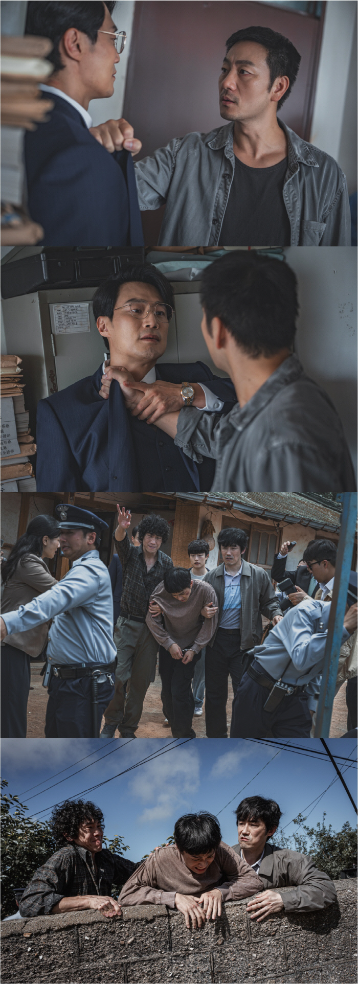 살인범 정체 밝혀진 '허수아비', 박해수-이희준 또 갈등