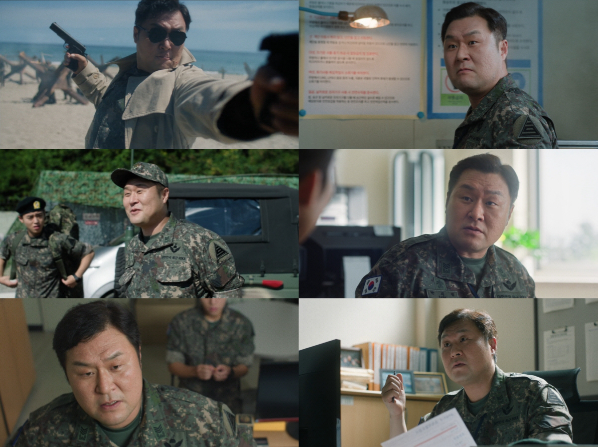 윤경호, 폼 제대로 올랐다..'취사병' 속 꼰대 행정보급관 '웃음 치트키' 등극
