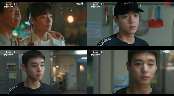 박지훈, 軍미필자 맞아? '취사병' 착붙 녹아든 美친 열연 '호평'