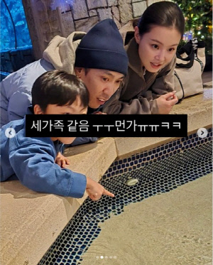 조카 품에 안은 이하이 ♥ 사진 찍는 도끼…“세 가족 같네” 반응 폭발