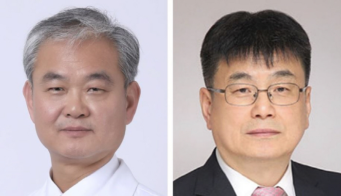 이병권 교수(왼쪽)와 이상석 교수