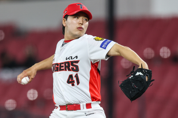 '와 ERA 2.35' KIA 국내 1선발 찾았다, 두산 꺾고 2연승…'드디어' 성영탁 등판 5SV