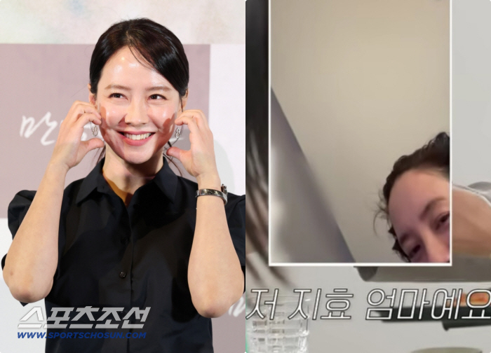 송지효, 母 최초 공개..교양 있는 우아한 목소리 '눈길'