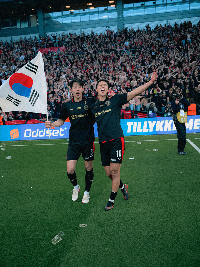 "韓 축구 연일 환호!" 이강인→설영우→이번엔 조규성&이한범…'BEOM 결승골' 미트윌란, DBU컵 정상 등극