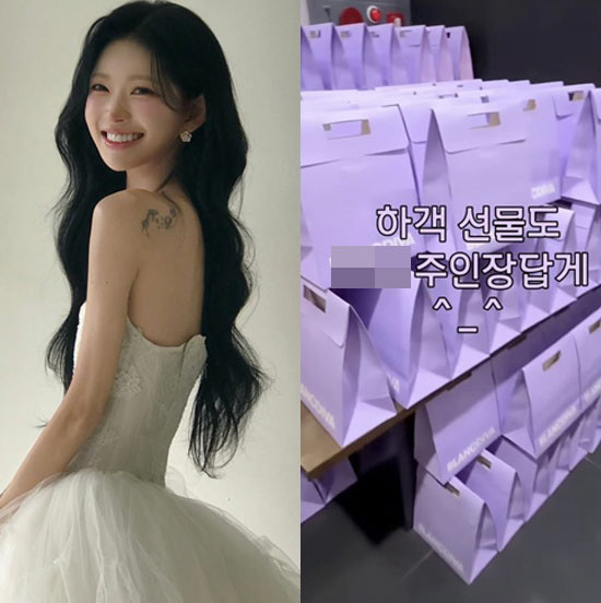 '최진실 딸' 최준희, 오늘(16일) 결혼..하객 선물만 300세트·40kg 가냘픈 신부