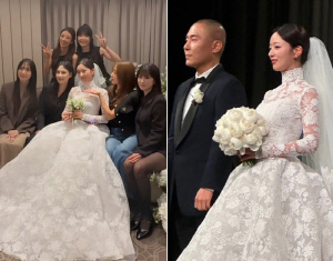윤보미♥라도 결혼식, 에이핑크 완전체 불발..'탈퇴' 손나은 불참·홍유경 참석 [SC이슈]