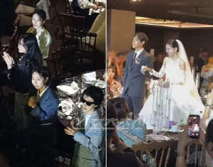 최준희 결혼식 지킨 故최진실 절친들..정선희 울컥·이소라 "오늘은 기쁜 날" [SC이슈]