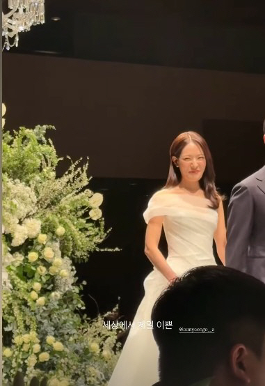 '중식여신' 박은영, 신라호텔 결혼식 현장 포착…'하석진 닮은' 의사 남편 최초 공개