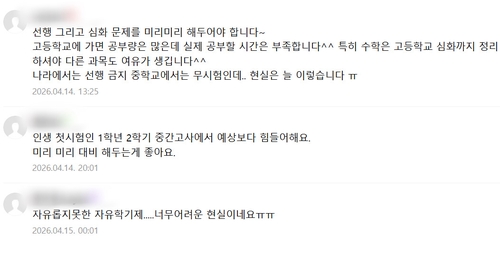 [네이버 카페 캡처. 재판매 및 DB 금지]