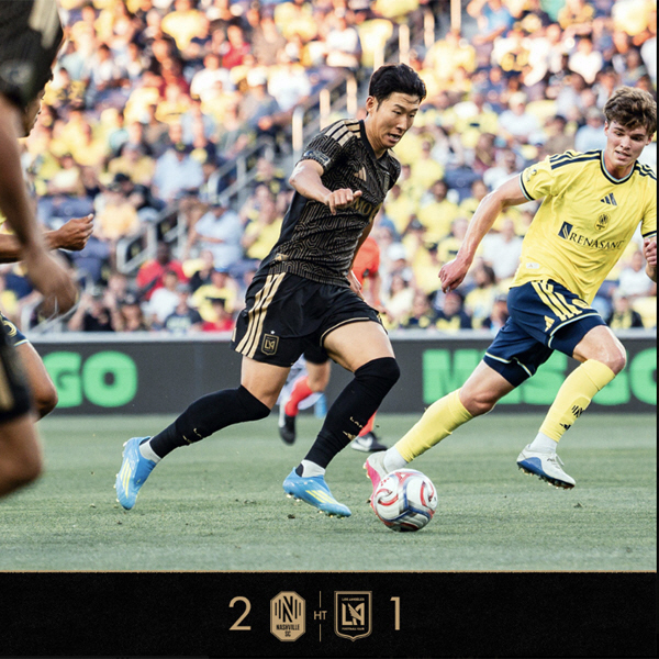 '리그 9호 도움' 손흥민, 리그 첫 골 또또또 무산…LA FC도 2-3 져 '충격의 3연패'
