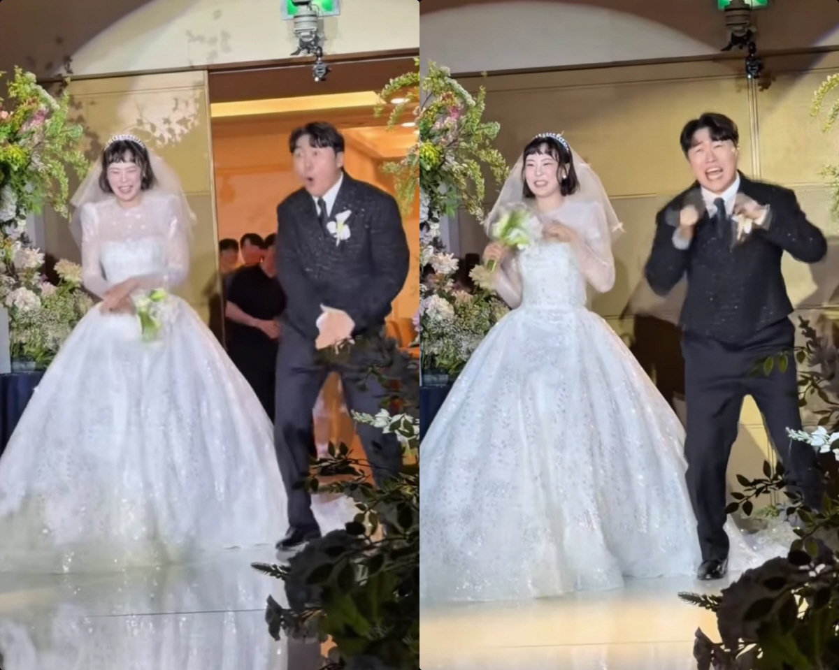 '홍박사' 조훈, ♥71만 유튜버와 결혼..'아기 분장' 이재율 화동→'낭만부부' 축가까지 유쾌