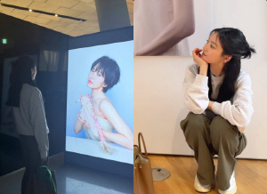 송혜교, 숏컷에서 붙임머리 장발로 변신..청순美 폭발
