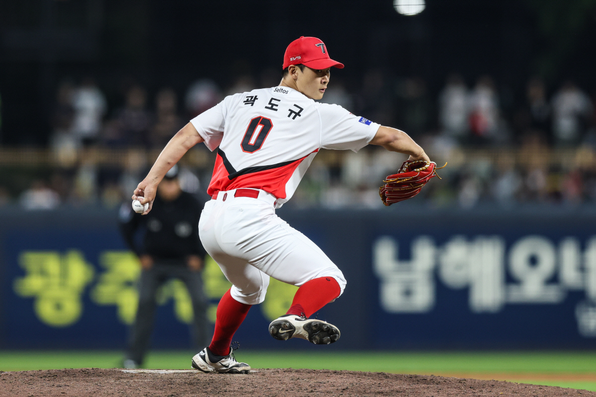 복귀전을 치르는 곽도규. 사진제공=KIA 타이거즈
