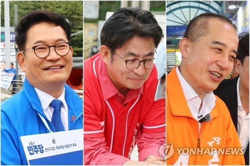 [르포] "한번 더 與 밀어야" vs "與 독주 견제를"…팽팽한 연수갑 민심