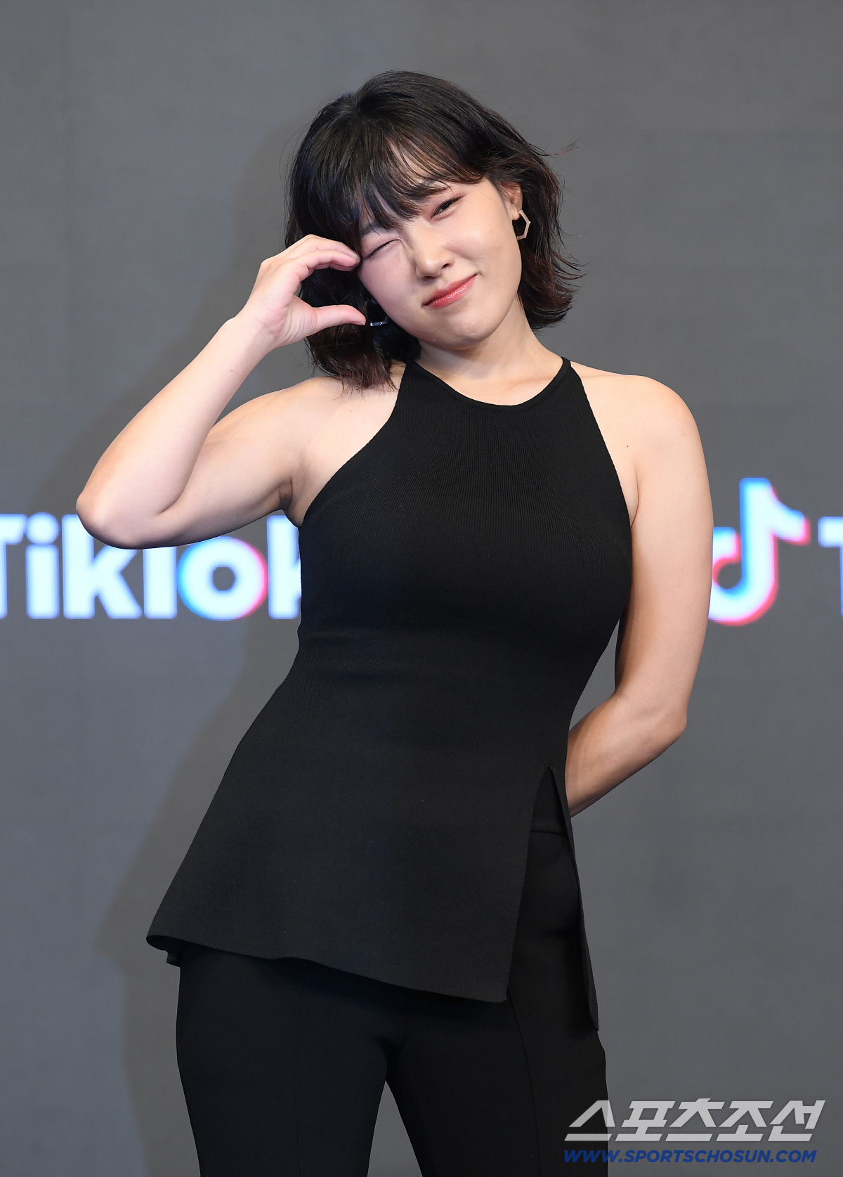틱톡 예능 '티키티키 타카타카 토크토크쇼' 제작발표회가 21일 오전 서울 신도림 더링크호텔에서 열렸다. 이은지가 포즈 취하고 있다. 정재근 기자 cjg@sportschosun.com/2026.5.21
