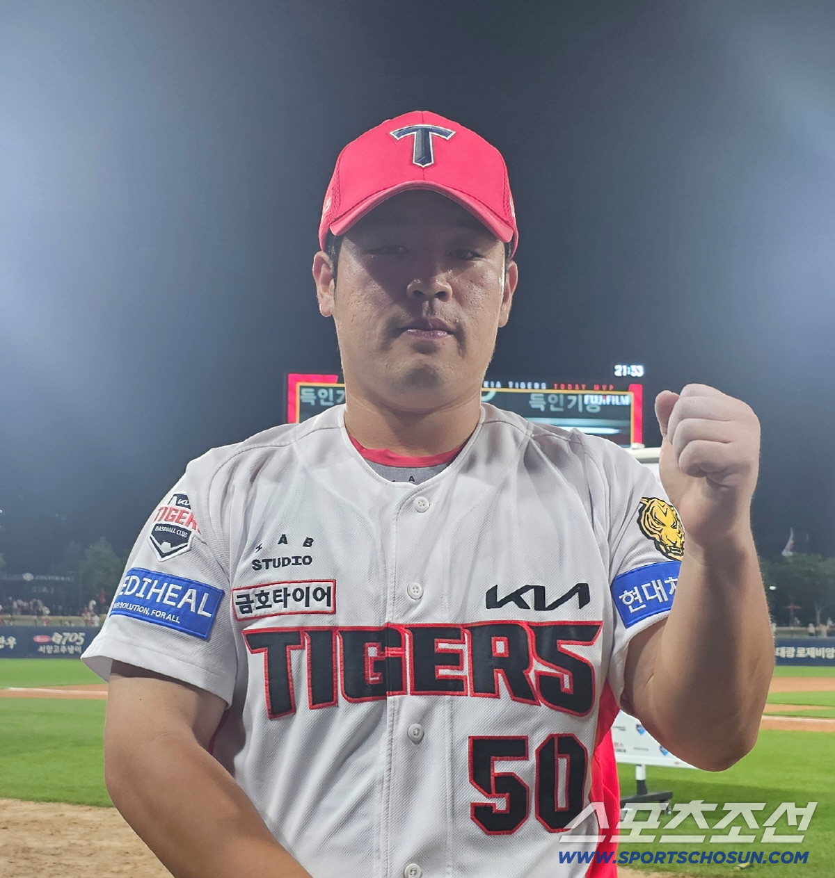 인터뷰에 임한 KIA 박상준. 김영록 기자