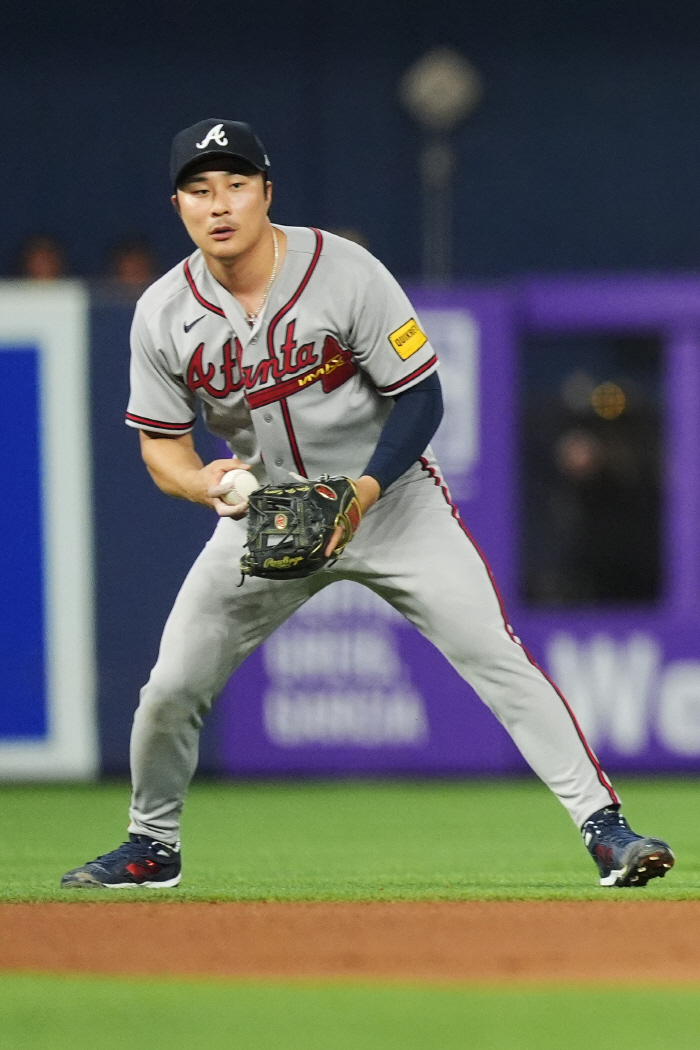 "김하성만 없으면 이기네"…애틀랜타 불방망이 9대1 대승→'타율 0.087' 짜리 타자 필요없다? 팬들의 싸늘한 시선