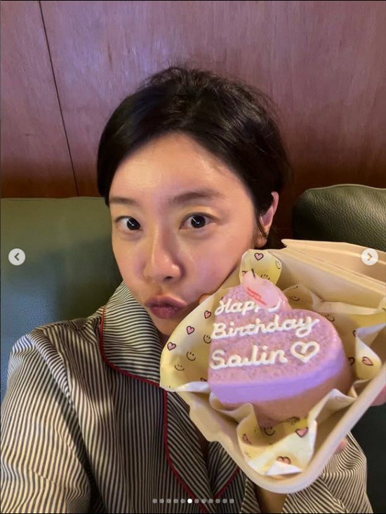 ‘이동하♥’ 소진, 마흔에 찾은 행복 “남편+고양이 두 마리면 돼” 달달 생일 근황
