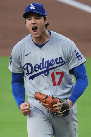 절대 만족 못하는 오타니, 그런데 사자처럼 포효는 왜? '5이닝 무실점 리드오프 결승포' 너무도 반가운 투타 '원맨쇼'
