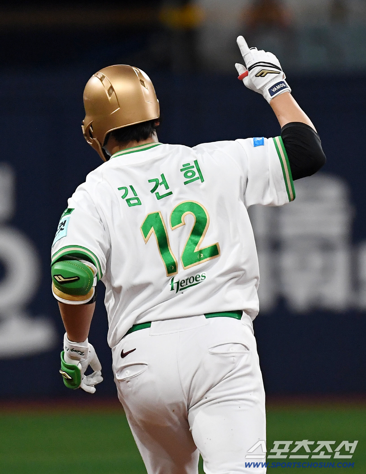 21일 고척 스카이돔에서 열린 KBO리그 키움과 SSG 경기. 3회말 1사 만루. 만루 홈런을 날린 키움 김건희. 고척=송정헌 기자 songs@sportschosun.com/2026.05.21/