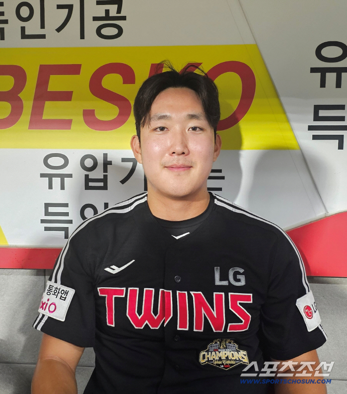 "꿈속 상상이 현실로" 마무리 변신한 손주영 → 얼굴 가득 환한 미소 "LG 마무리 내꺼야!" 