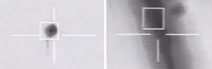 美 전투기, 다이아몬드 형태 UFO 격추?…바다 위 군집비행도 포착