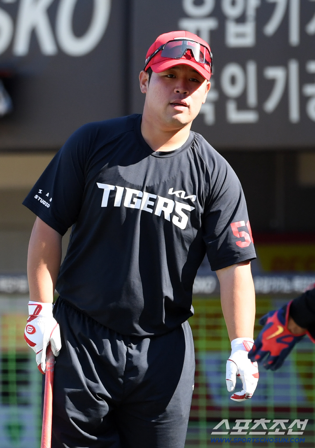 7일 광주 기아챔피언스필드에서 열린 KIA와 삼성의 경기. KIA 박상준이 타격 훈련을 하고 있다. 광주=박재만 기자 pjm@sportschosun.com/2026.04.07/