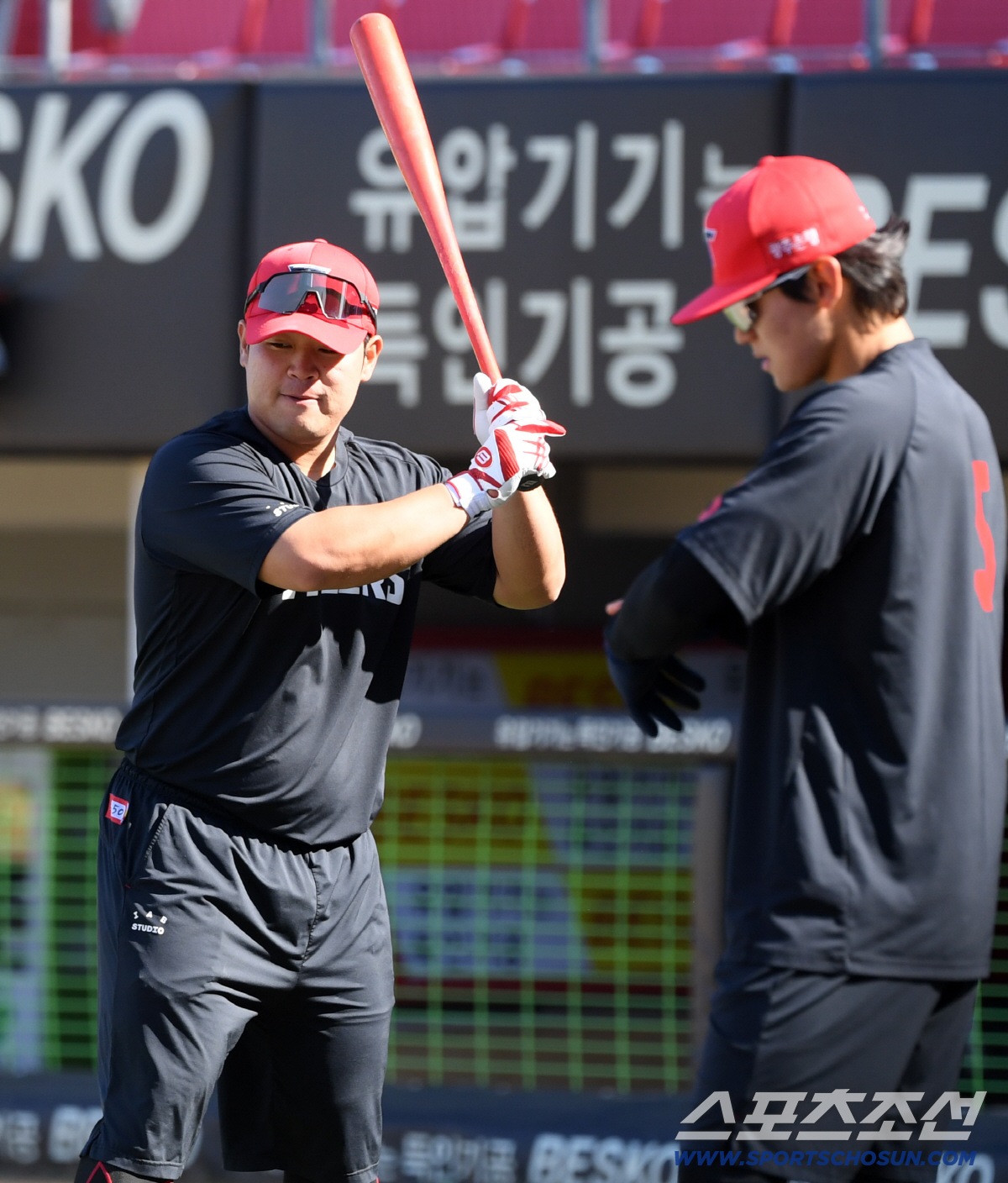 7일 광주 기아챔피언스필드에서 열린 KIA와 삼성의 경기. KIA 박상준이 타격 훈련을 하고 있다. 광주=박재만 기자 pjm@sportschosun.com/2026.04.07/