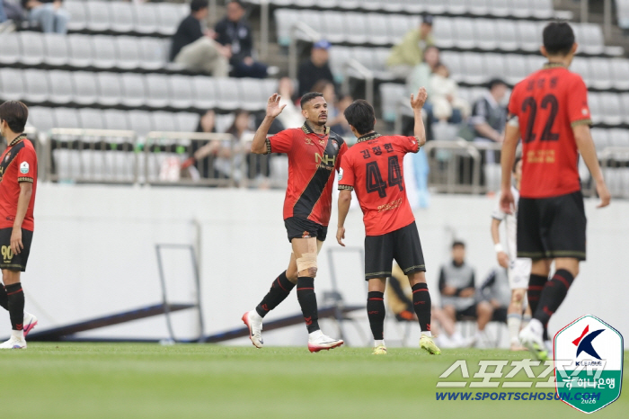 "경남 루컹 극장골" 수원 전반 정승배X한찬희 연속골 2-0→2-3 뼈아픈 역전패[K리그2 리뷰]