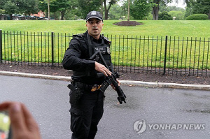 美백악관 인근서 수십발 총성…기자단 긴급 대피