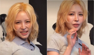 ‘탈 SM’ 보아, 사뭇 달라진 이목구비 분위기…금발 180도 변신 근황