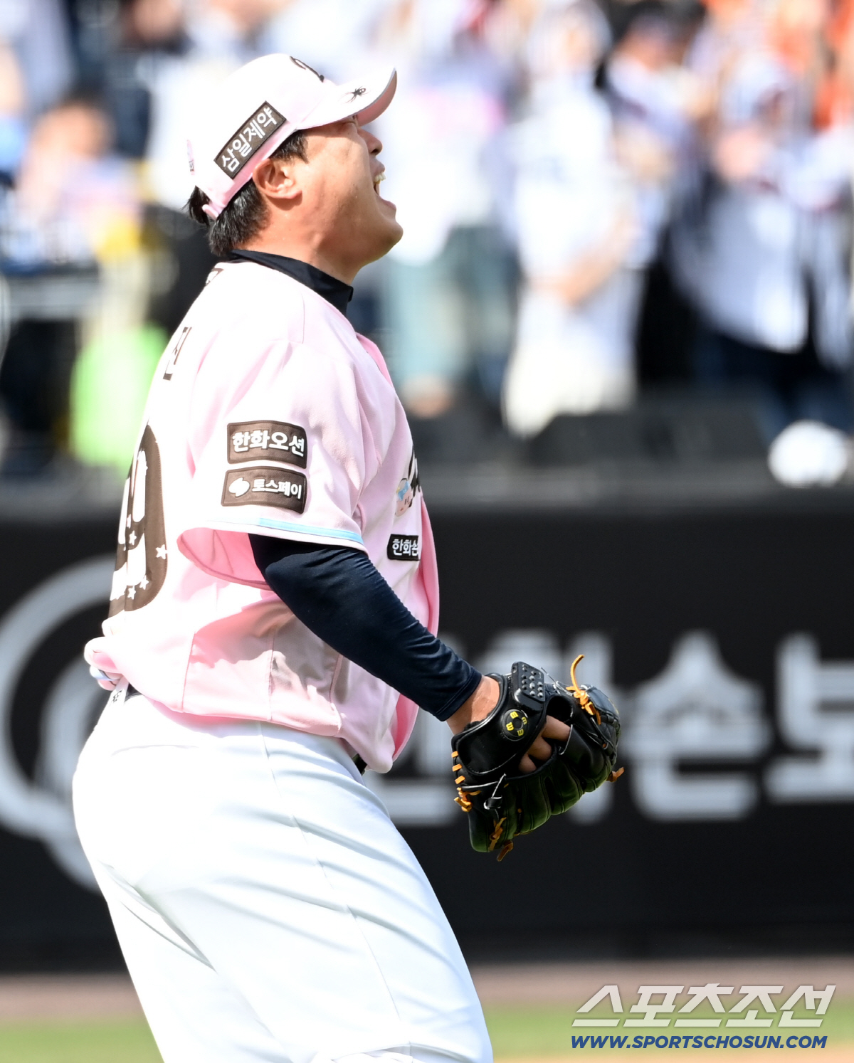 24일 대전 한화생명 볼파크에서 열린 두산과 한화의 경기. 7회초 2사 1,2루 류현진이 임종성에 1타점 적시타를 내주며 아쉬워하고 있다. 대전=허상욱 기자 wook@sportschosun.com/2026.05.24/