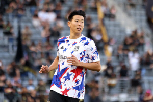 손흥민 선발 출격→슈팅 5회에도 '침묵'…LA FC, 시애틀과 전반 0-0 마무리