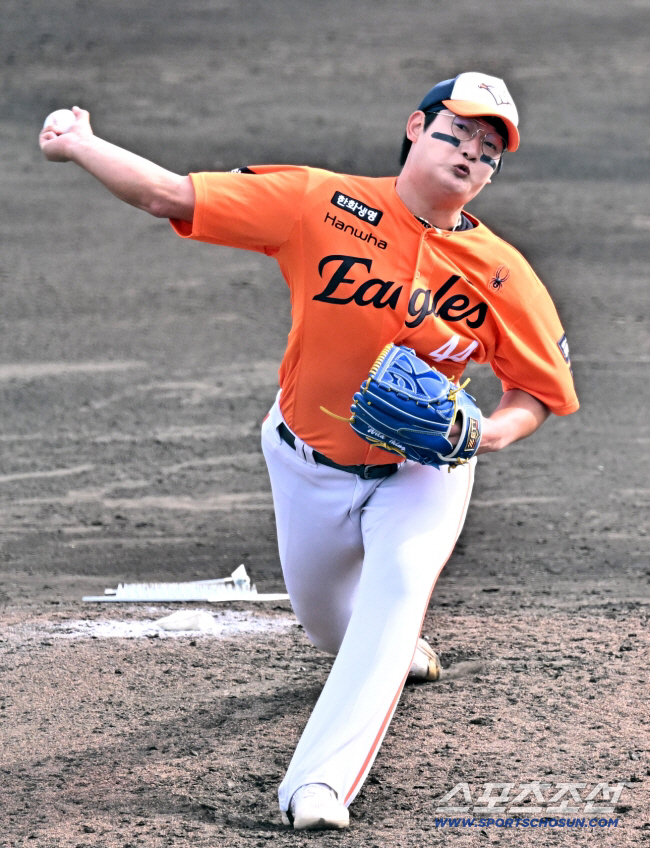 한화 이글스 김서현. 스포츠조선DB