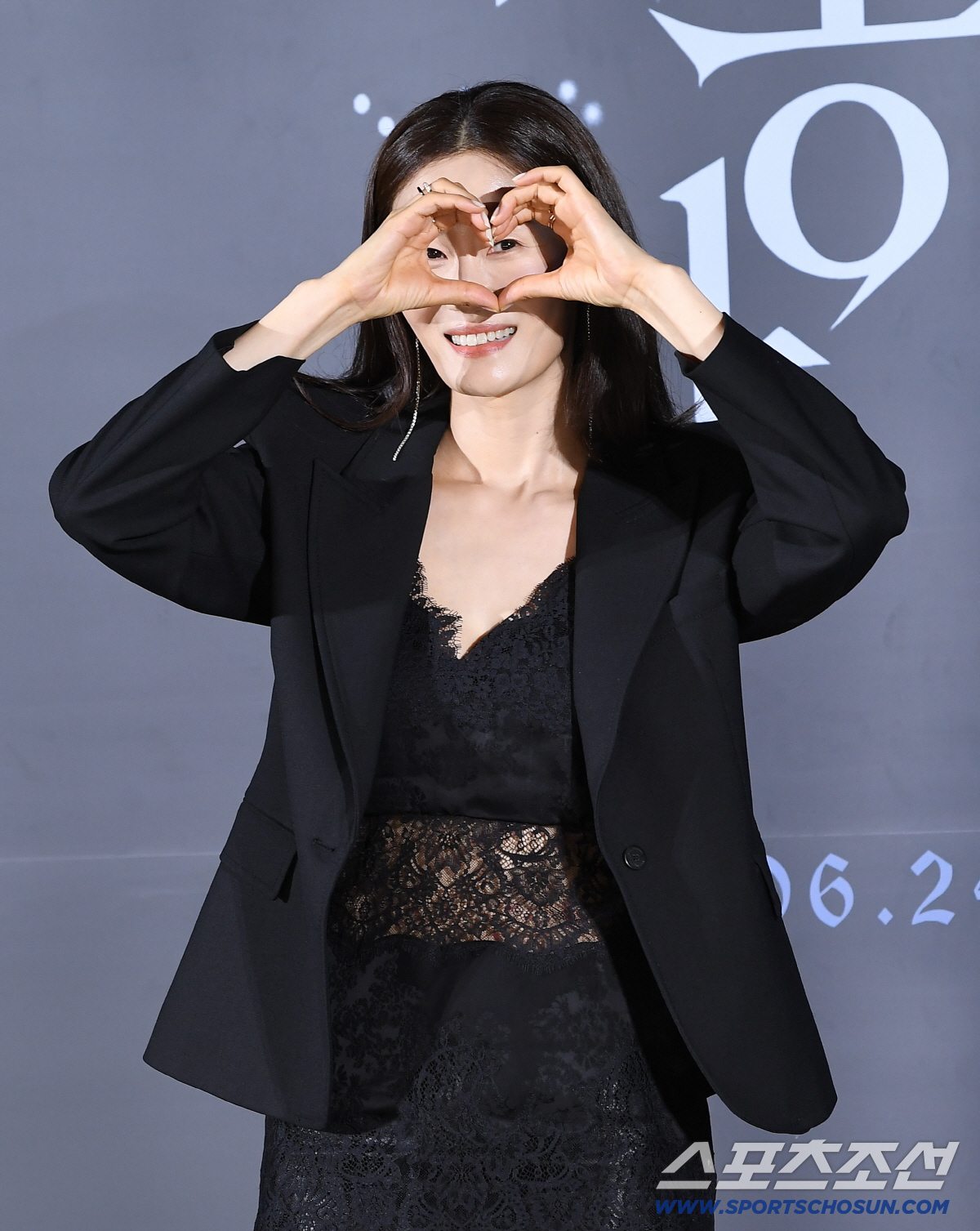 영화 '눈동자' 제작보고회가 26일 오전 서울 CGV용산아이파크몰에서 열렸다. 배우 김영아가 포즈 취하고 있다. 정재근 기자 cjg@sportschosun.com/2026.5.26/