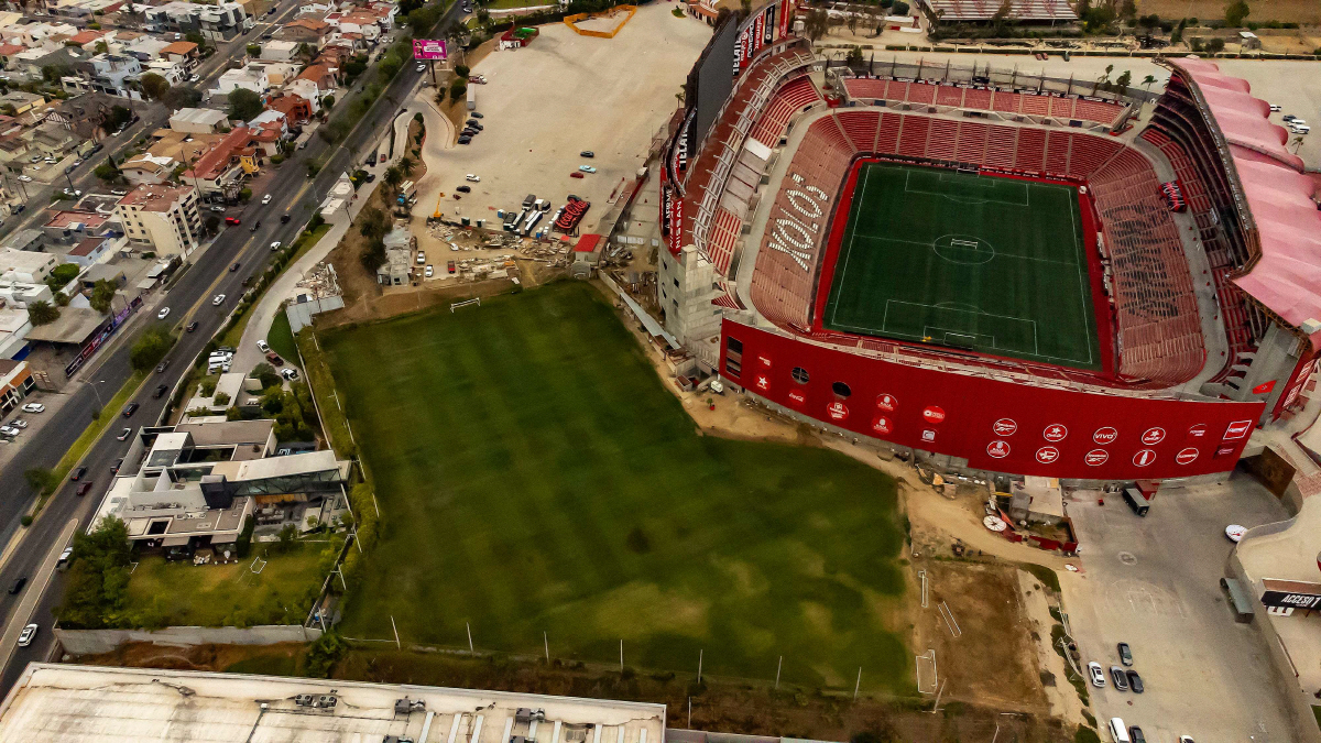 TIJUANA, MEXICO - MAY 25: Panoramic view of Estadio Caliente on May 25, 2026 in Tijuana, Mexico. Iran Football Federation announced they will base their 2026 World Cup camp in Tijuana, Mexico after FIFA approved a move from Arizona to ease visa and security concerns.