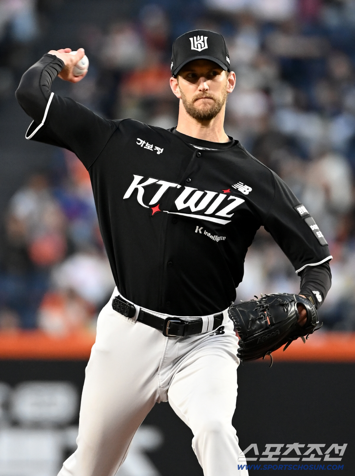 KT 선발투수 보쉴리가 역투하고 있다. 대전=허상욱 기자 wook@sportschosun.com